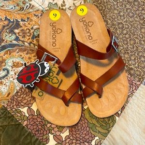 Yokono Leather Sandals